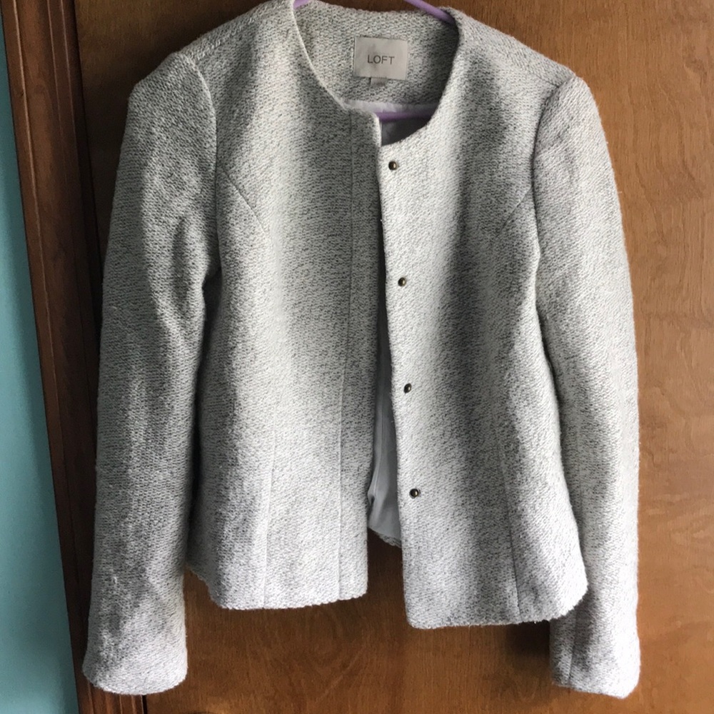 LOFT sweater blazer